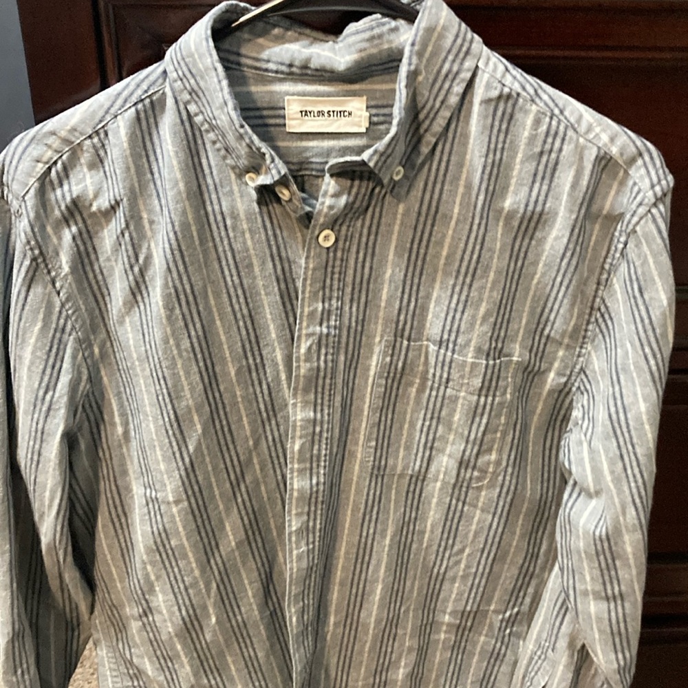 Taylor Stitch the jack chambray button dow